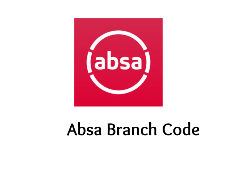 Absa BRANCH CODE