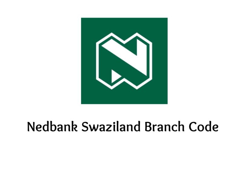 Nedbank Swaziland Branch Code